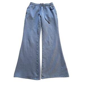 vintage y2k 2000s blue PINK Victorias secret baggy flared sweatpants XS wideleg